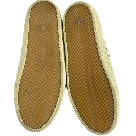 Saint Laurent Napa Studded Skate Shoe, Noir - Picture 6 of 13